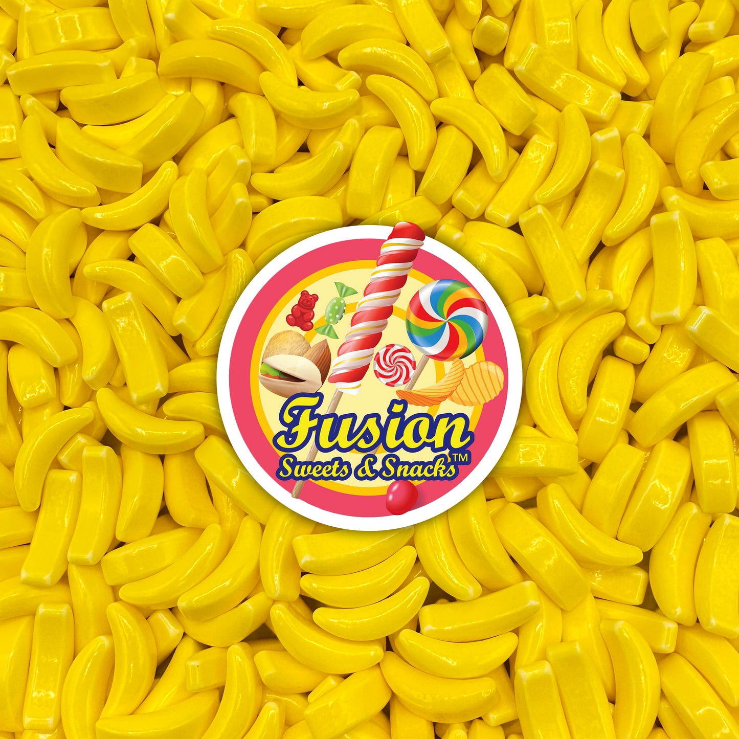 Bananarama Banana Candy – 1 LB Bulk Banana Flavored Hard Candy – Yellow Banana Candies – Candy Bananas for Gumball Machine Refills, Buffets, Party Favors, Gifts & More