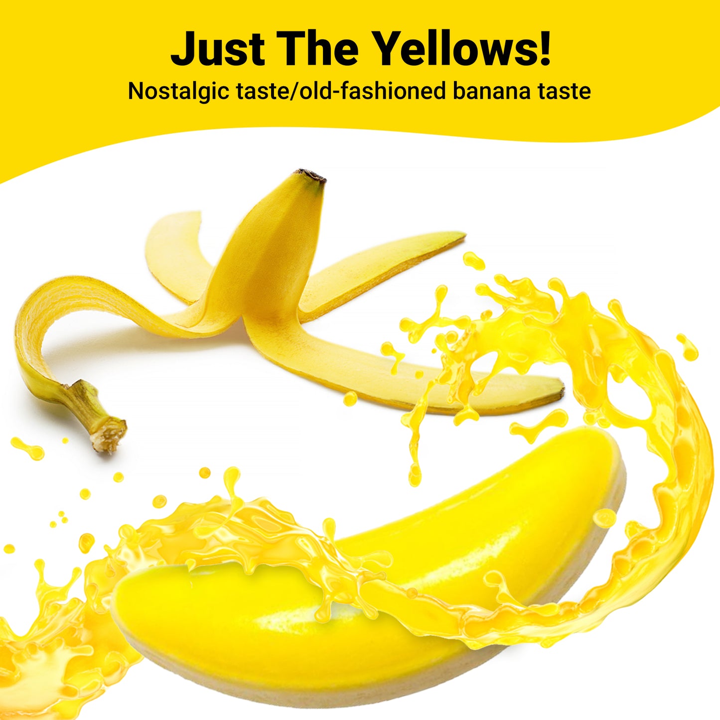 Bananarama Banana Candy – 1 LB Bulk Banana Flavored Hard Candy – Yellow Banana Candies – Candy Bananas for Gumball Machine Refills, Buffets, Party Favors, Gifts & More