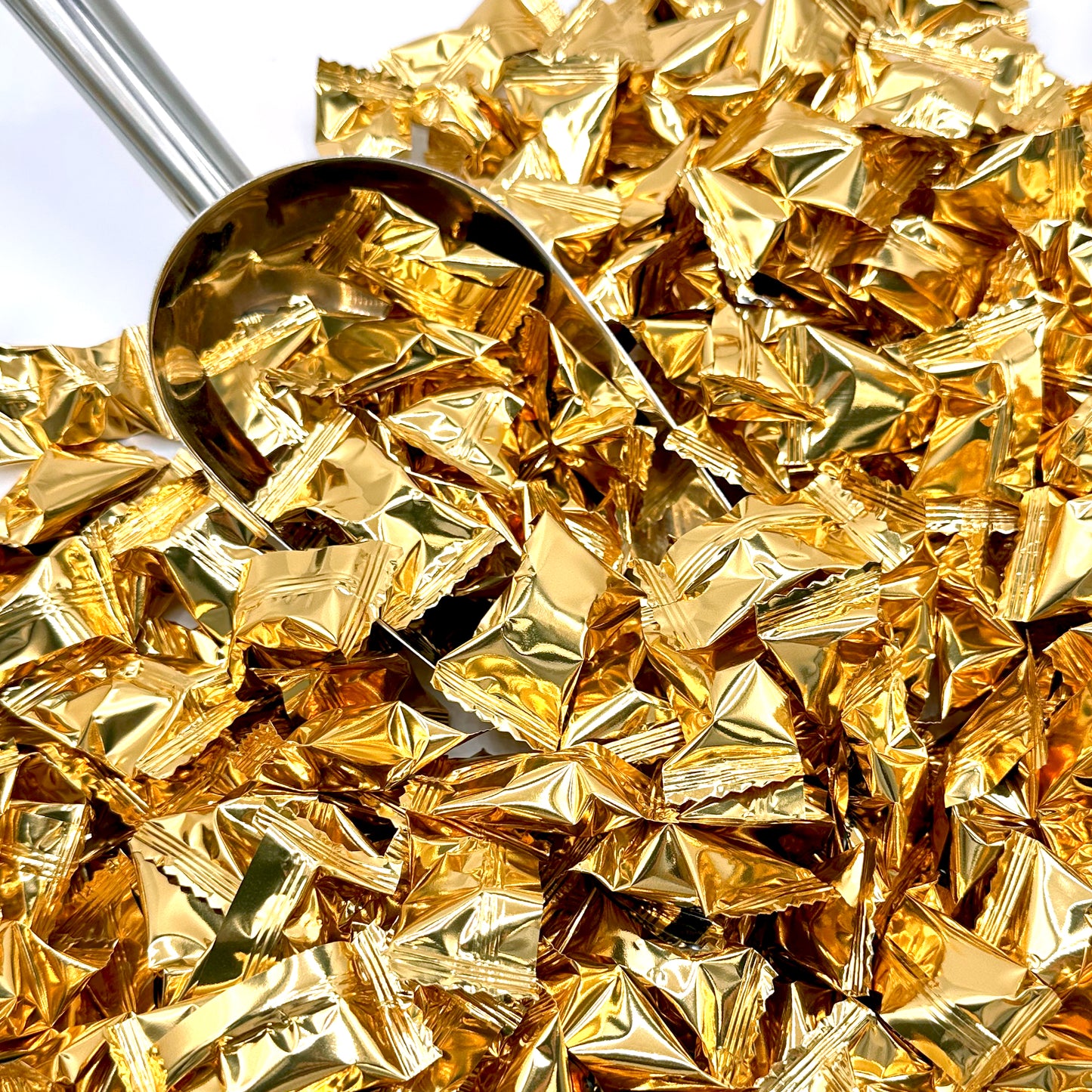 Gold Buttermints (Approx. 120 Count) - Butter Mints Individually Wrapped - Wedding Mints