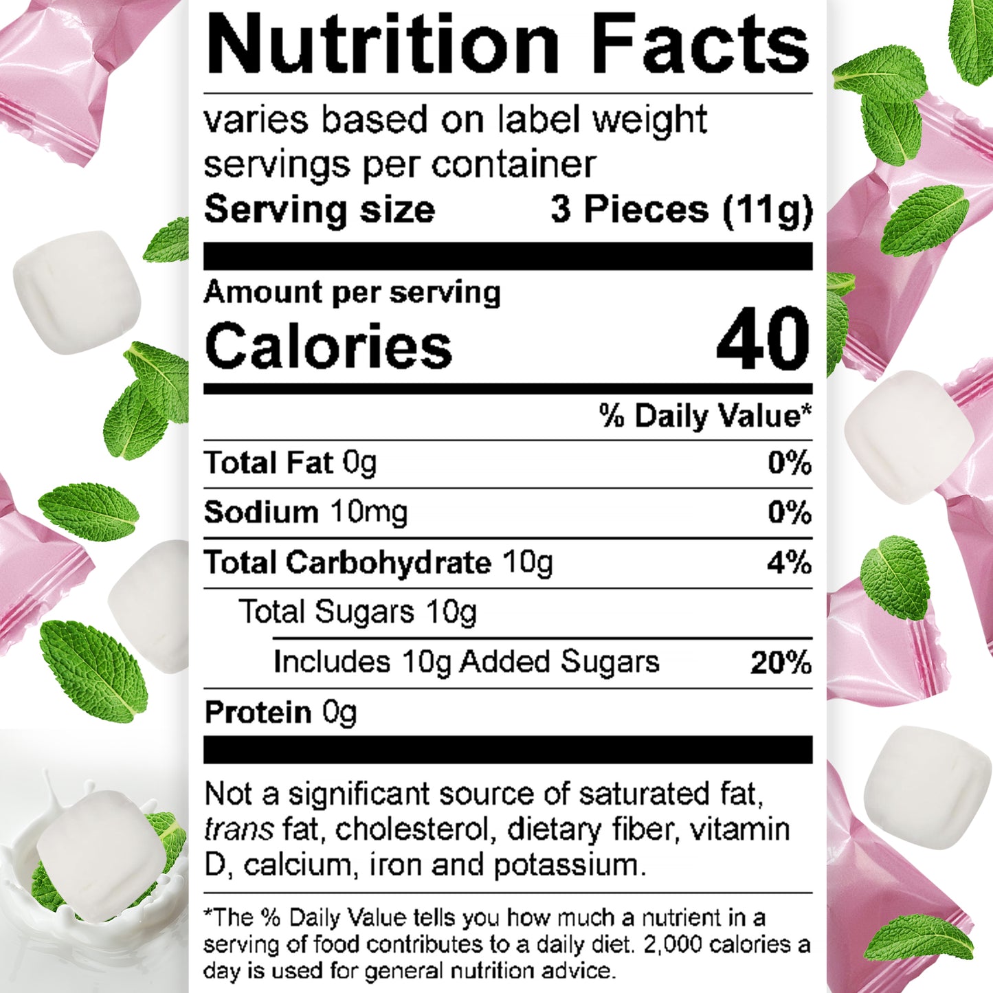 Pink Buttermints - 100 Count - Pink Candy For Baby Shower - Baby Shower Candy - Perfect For Gender Reveal Parties, Hospital Goodie Bags, Welcome Baby Party, And More