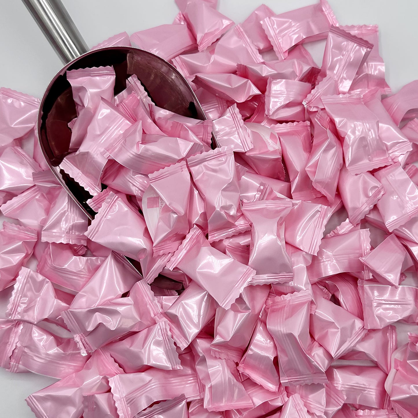 Pink Buttermints - 100 Count - Pink Candy For Baby Shower - Baby Shower Candy - Perfect For Gender Reveal Parties, Hospital Goodie Bags, Welcome Baby Party, And More