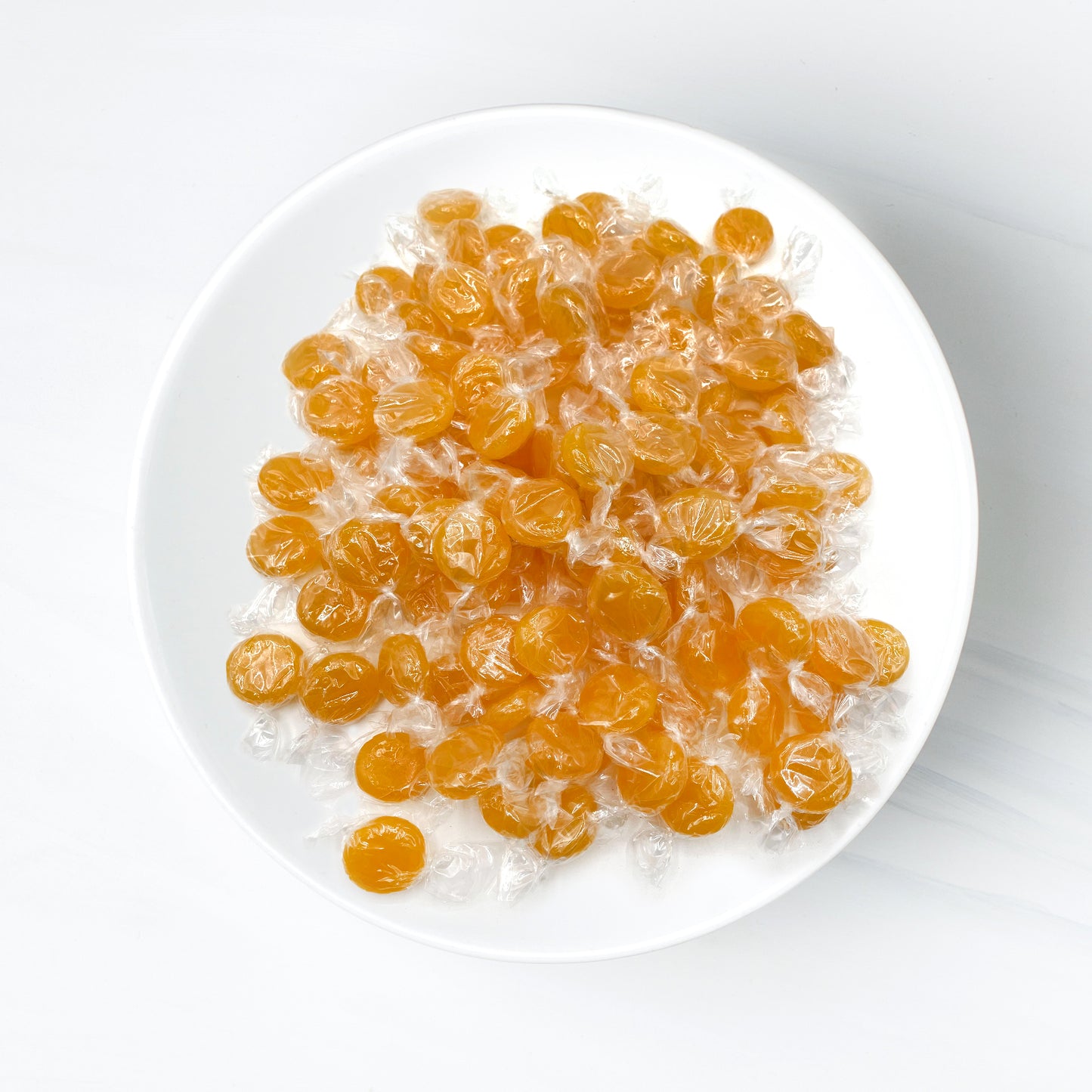 Butterscotch Hard Candy - 2LB Bag of Individually Wrapped Butter Scotch Bulk Candy, Yellow Butterscotch Discs Are Perfect For Snacks And Parties.