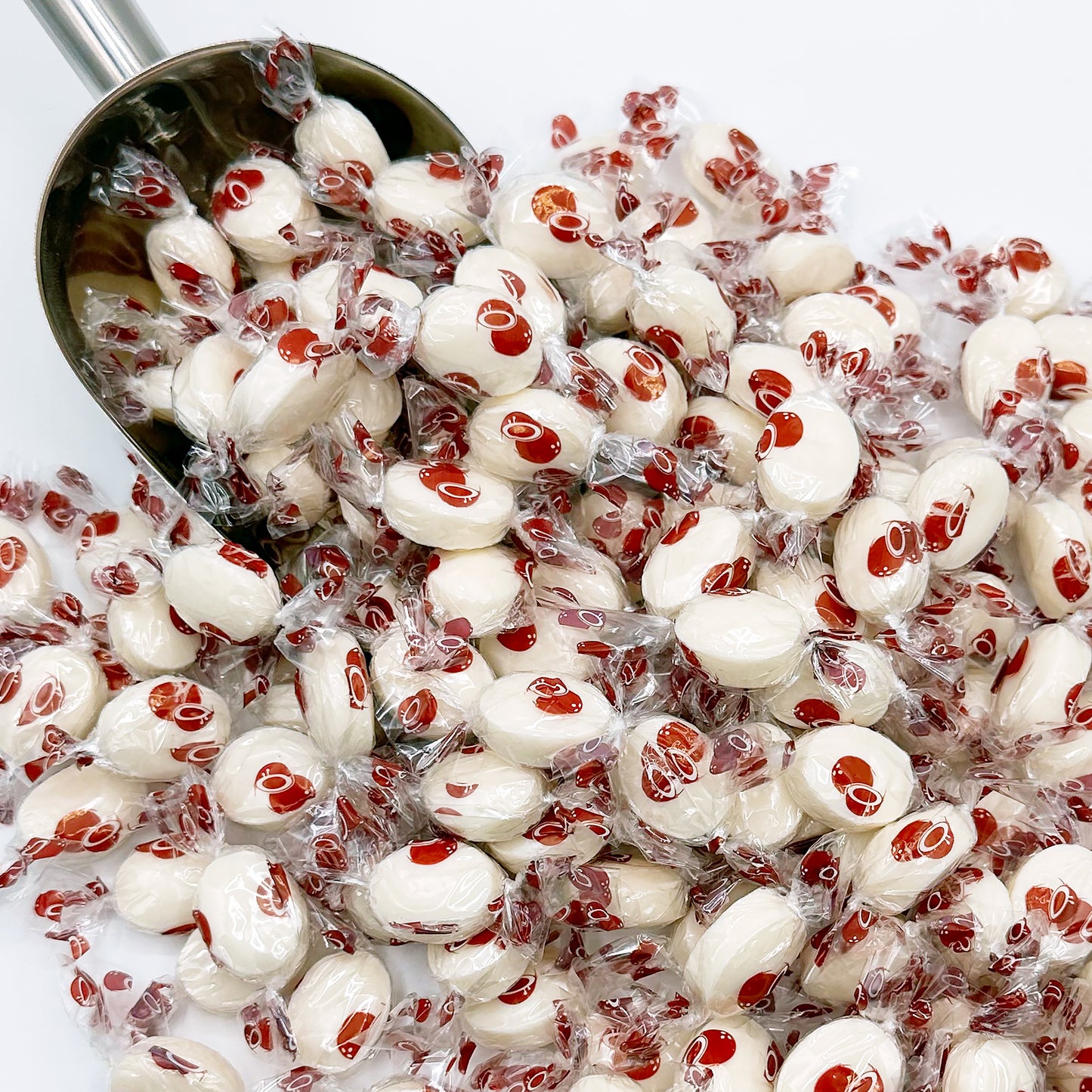 Coconut Hard Candy - 1 Pound Individually Wrapped Candy, Creamy Filled Coconut Candy, Bulk Bag Old Fashioned Treats