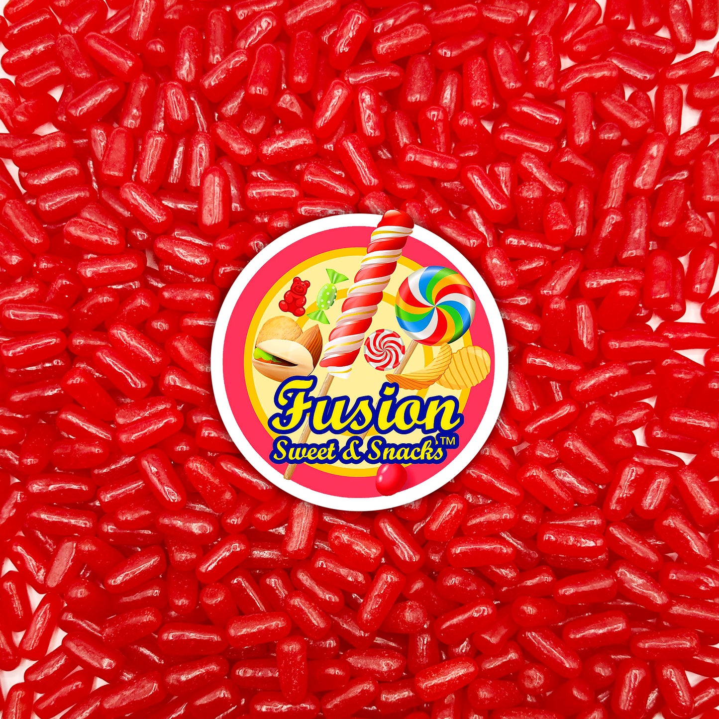 Hot Tamales Fierce Cinnamon Candy - 2 Pound Bulk Bag Spicy Hot Tamales, Chewy Cinnamon Candy, Gluten and Fat Free Red Candies