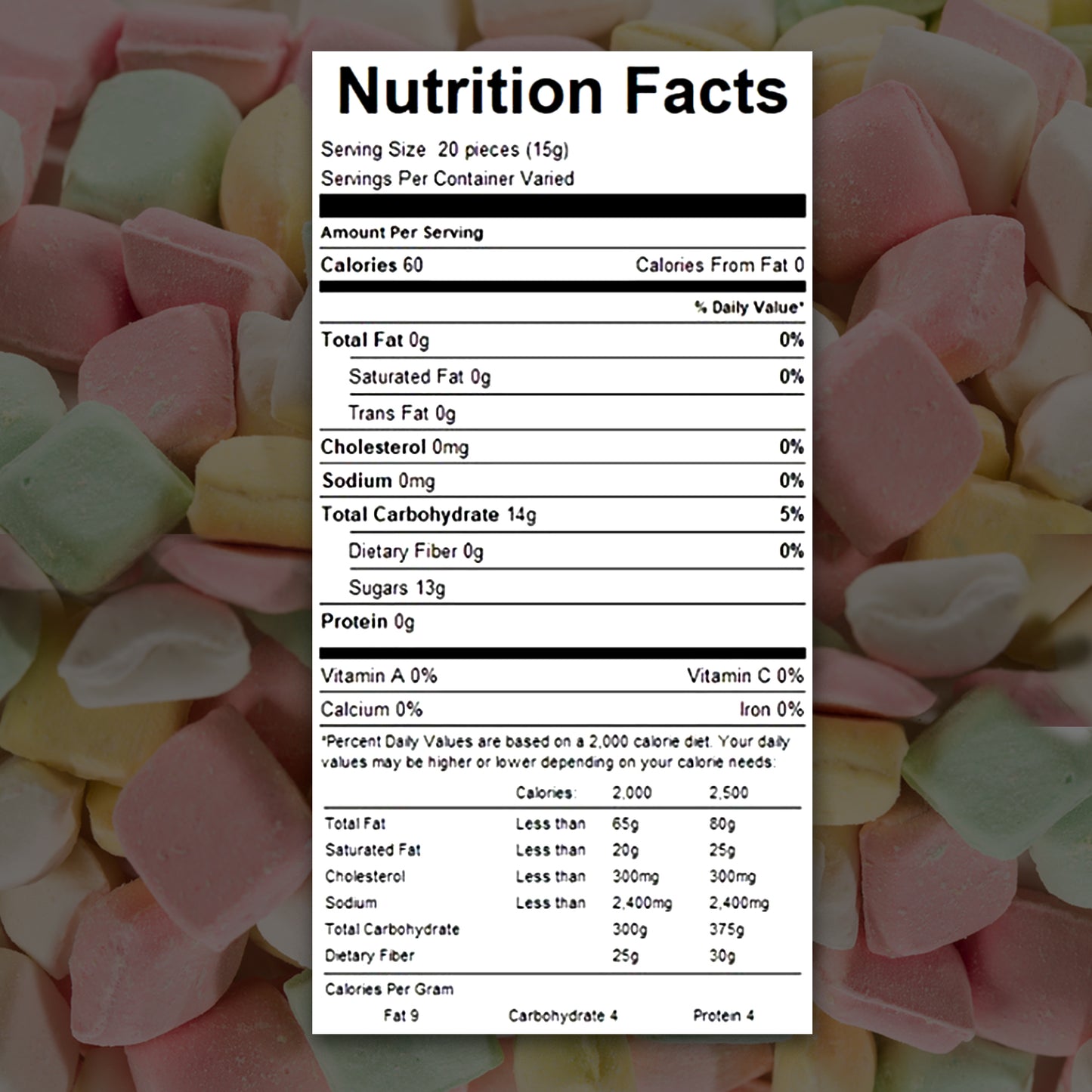 Party Mints Assorted - 2 Pound Bulk Bag Baby Shower Mint - After Dinner Mints- Colorful Delicious Pastel Colored Cube Candy Smooth And Melty Breath Savers - Perfect for Weddings