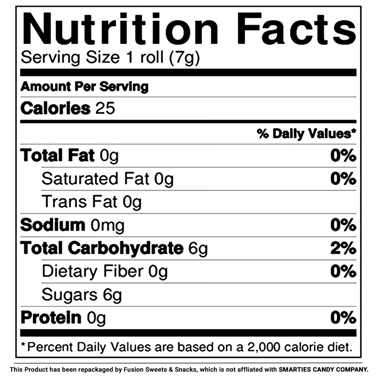 Smarties Candy - 2 Pounds Bulk Bag - Original Flavor - Individually Wrapped - Classic Smarties Candy Rolls