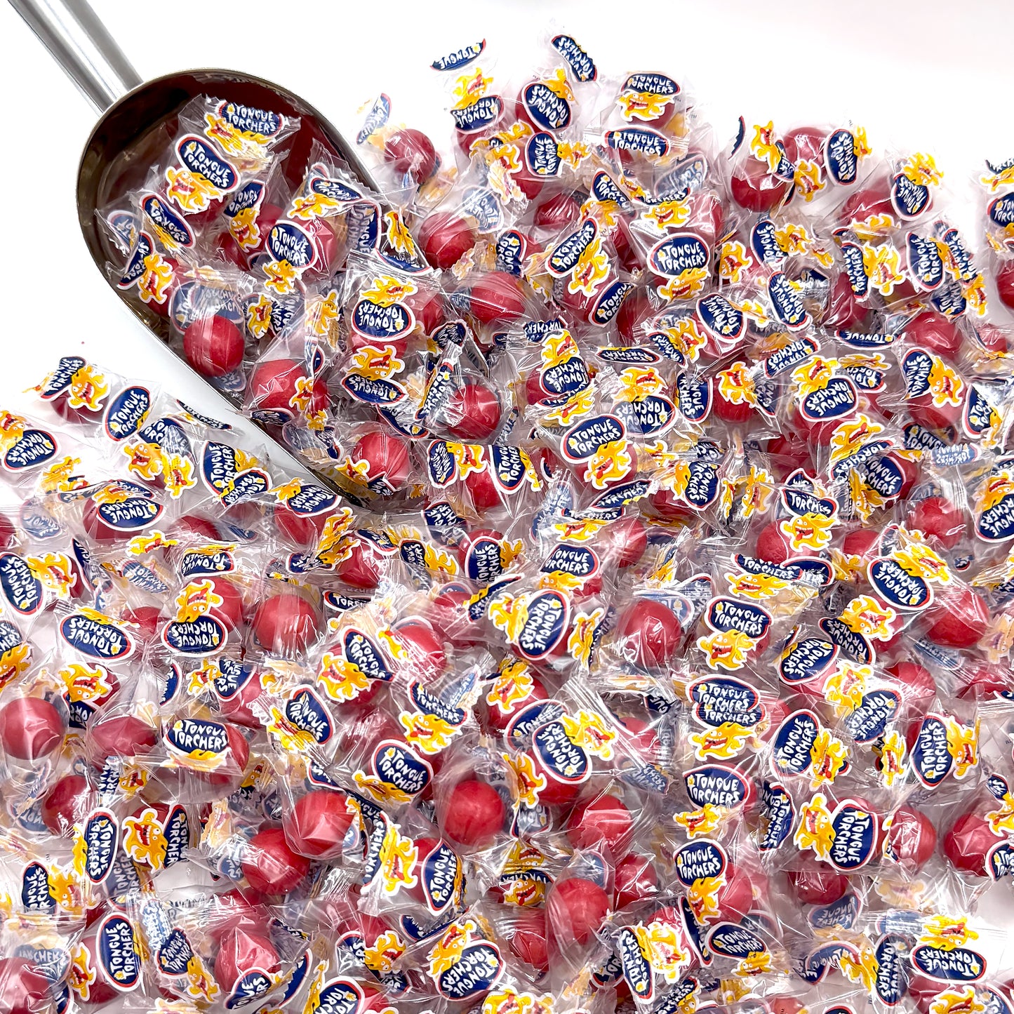 Spicy Cinnamon Jawbreakers – 2 Pounds, Tongue Torchers Fireballs, Individually Wrapped – Hot Atomic Fireballs Hard Candy, Fireball Treats Bulk, Cinnamon Fire Balls Jaw Breakers