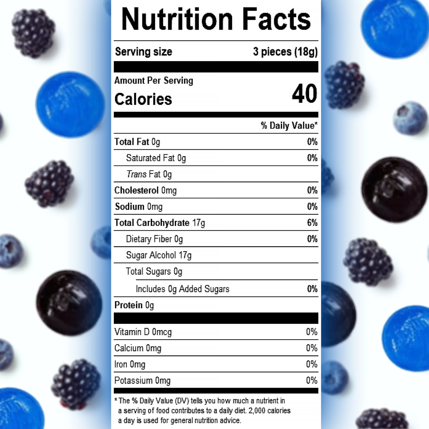 Sugar Free Mixed Berry Hard Candy – 1 lb Bulk Bag, Individually Wrapped Keto & Diabetic‑Friendly Low‑Carb Zero Sugar Gourmet Flavored Discs