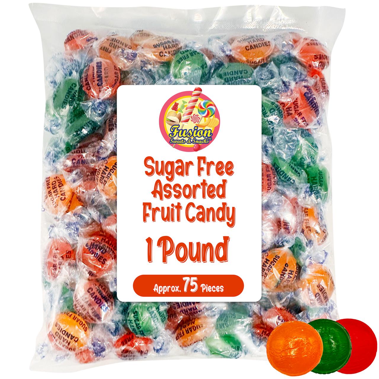 Sugar Free Lemon Drops - Arcor 2lb Bulk Bag of Sugar Free Hard Candy - Delicious Sugar Free Lemon Drops Hard Candy Individually Wrapped for Freshness - Keto and Diabetic Friendly