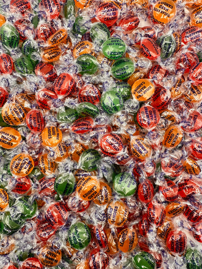 Sugar Free Assorted Fruit Flavor Hard Candy – 2  lb Bulk Bag (Approx 150 Count) - Cherry, Lime, Orange Individually Wrapped, Keto & Diabetic Friendly Low‑Calorie Sugar Free Hard Candy