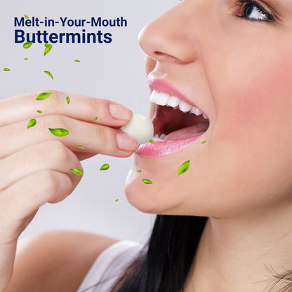 Baby Boy Buttermints - 100 Count - Baby Shower Butter Mints Individually Wrapped - Baby Shower Candy