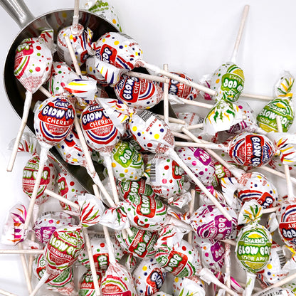 Blow Pops Lollipops – 1 lb Bulk Bag, Assorted Fruit Flavors with Bubble Gum Center