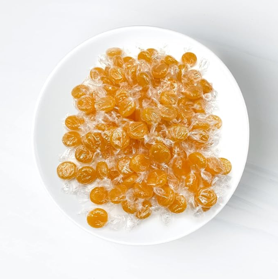 Butterscotch Hard Candy - 3LB Bag of Individually Wrapped Butter Scotch Bulk Candy, Yellow Butterscotch Discs Are Perfect For Snacks And Parties.