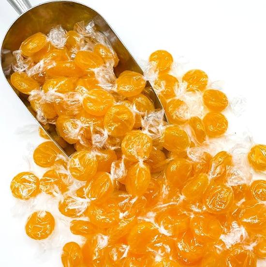 Butterscotch Hard Candy - 3LB Bag of Individually Wrapped Butter Scotch Bulk Candy, Yellow Butterscotch Discs Are Perfect For Snacks And Parties.