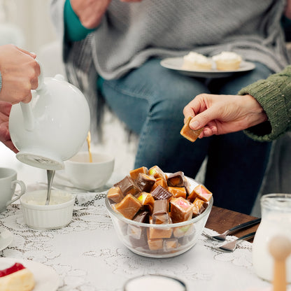 Caramel Candy Mix Assorted Filling – 1 Pound, Individually Wrapped Soft Sweets with Filled Centers – Chewy Caramels, Flavored Caramels – Perfect For Parties, Events, Candy Tables, & More
