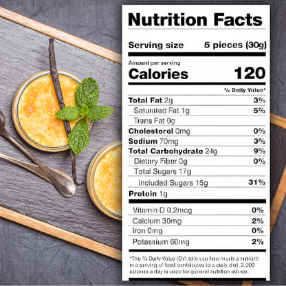 Caramel Candy Mix Assorted Filling – 1 Pound, Individually Wrapped Soft Sweets with Filled Centers – Chewy Caramels, Flavored Caramels – Perfect For Parties, Events, Candy Tables, & More