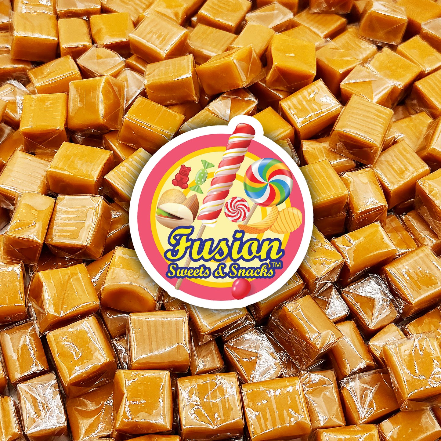 Caramel Cubes Candy Individually Wrapped - 2 Pound Bulk Bag - Caramel Candy Soft Classic Chewy Candy For Holidays, Or Any Occasion