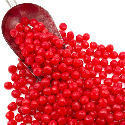 Cherry Sours Candy, 1 Pounds Bulk Cherry Candies - Chewy Candy Balls, Red Sour Balls, Tangy Christmas Candies