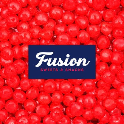 Cherry Sours Candy, 1 Pounds Bulk Cherry Candies - Chewy Candy Balls, Red Sour Balls, Tangy Christmas Candies