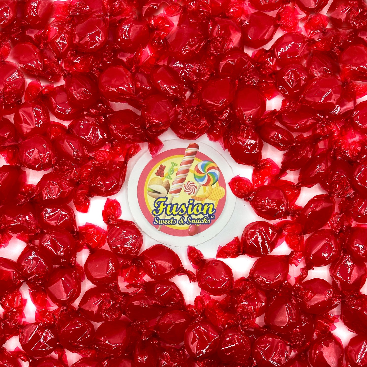 Cinnamon Discs Hard Candy - Bulk 2 Pounds Individually Wrapped Red Cinnamon Candy Disks