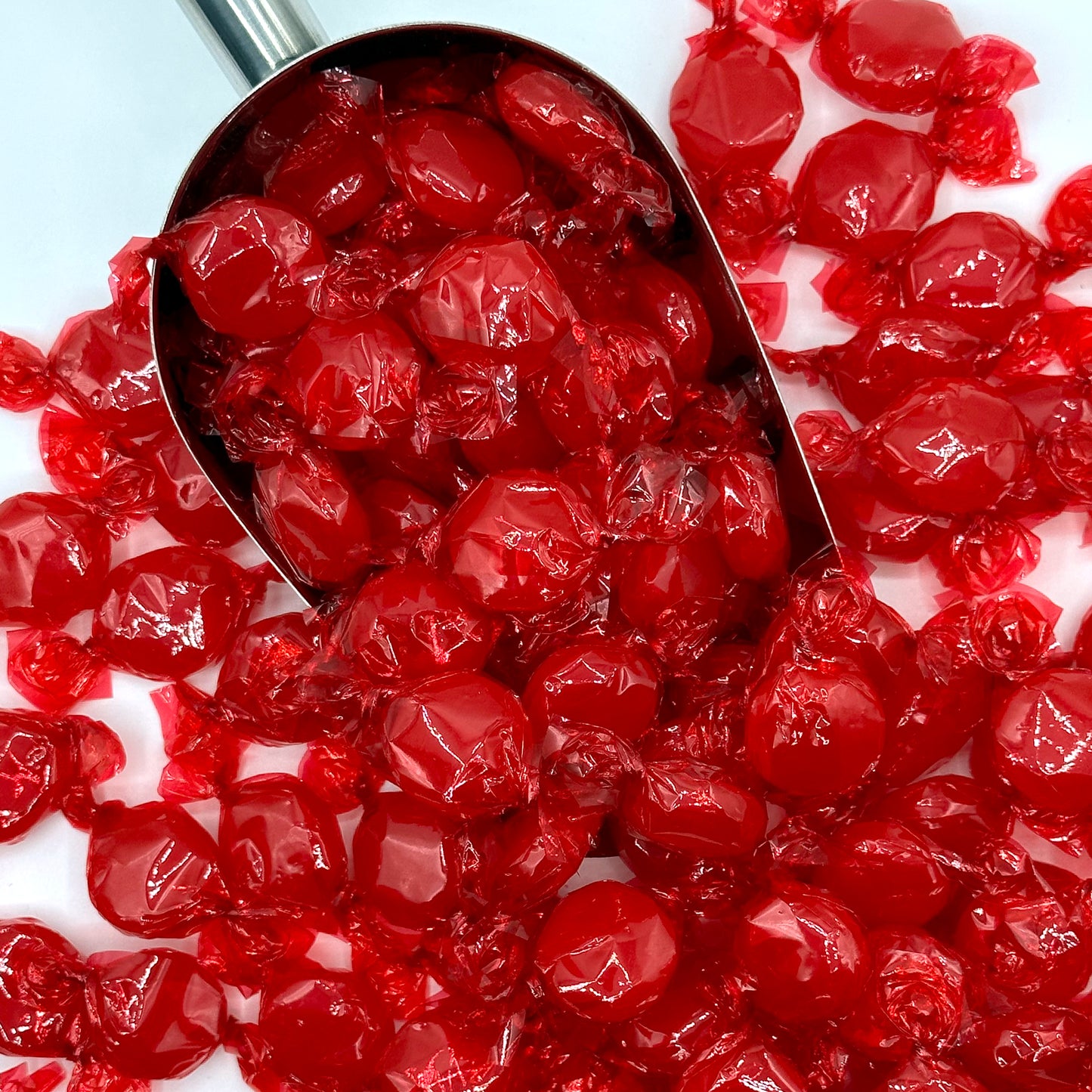 Cinnamon Discs Hard Candy - Bulk 2 Pounds Individually Wrapped Red Cinnamon Candy Disks