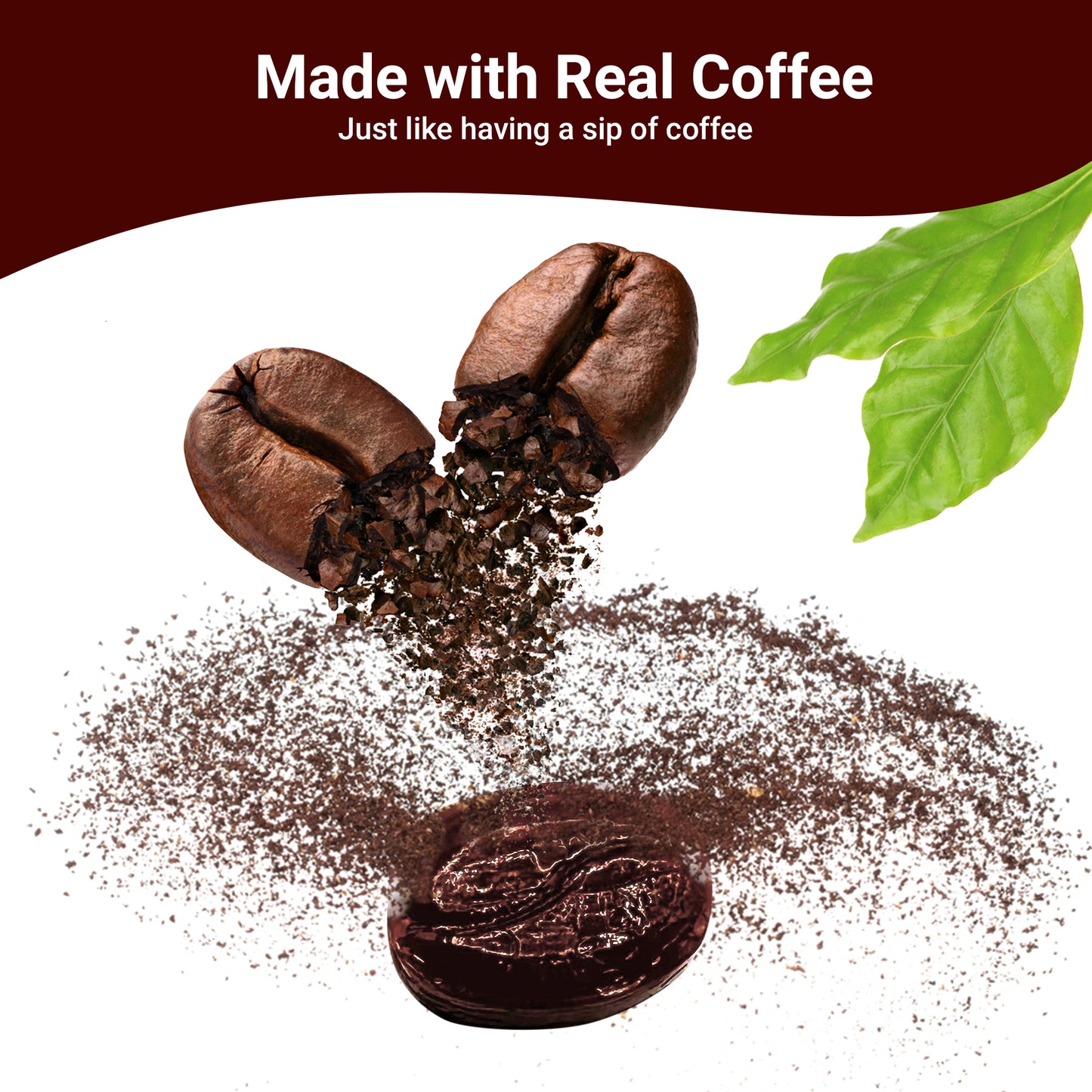Coffee Delight - 1 Pound Bulk Bag - Coffee Candy Individually Wrapped - Hard Candy, Gluten Free Treat, Made With Real Beans