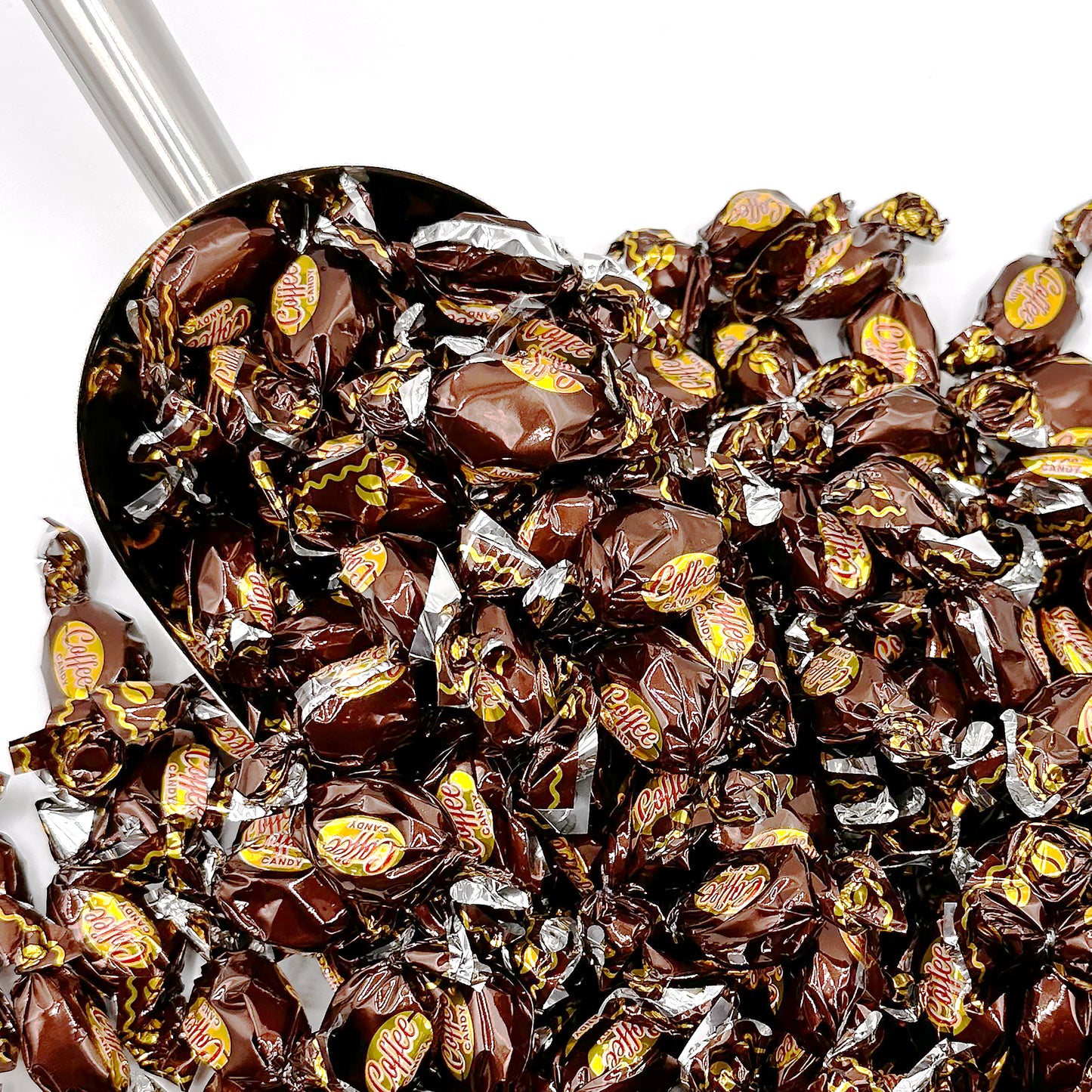 Coffee Candy - 1 LB Coffee Candy Individually Wrapped, Coffee Hard Candy In Bulk For Real Coffee Lovers