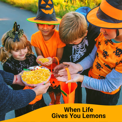 Lemon Drops Hard Candy – 1 Pound Bag (Approx. 75 Pieces) – Individually Wrapped Old Fashioned Italian Lemon Candy – Perle di Sole Tart Citrus Drop Treats