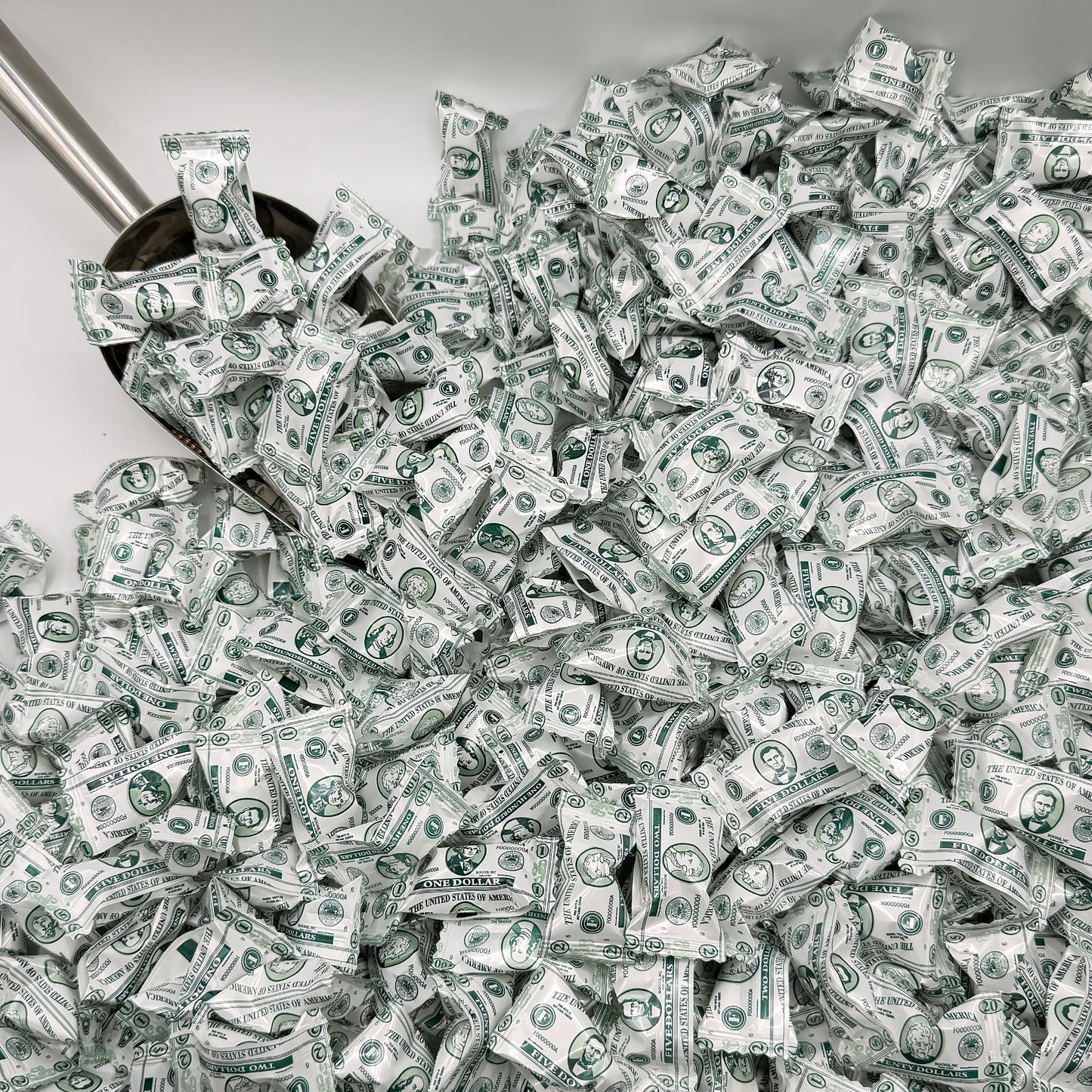 Money Buttermints Individually Wrapped, 100 Pieces | Creamy Mint Candy for Casino Party Favors, Trade Show Giveaways & Money Candy Gifts | Fun Dollar Treats For Events