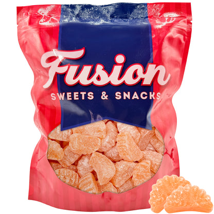 Orange Slices Candy - 2 Pound Bulk Bag (Approx 70 Count) Orange Jelly Candy, Nostalgic Fruit Slices Candies for Office Bowls, Buffets, Snacking and More