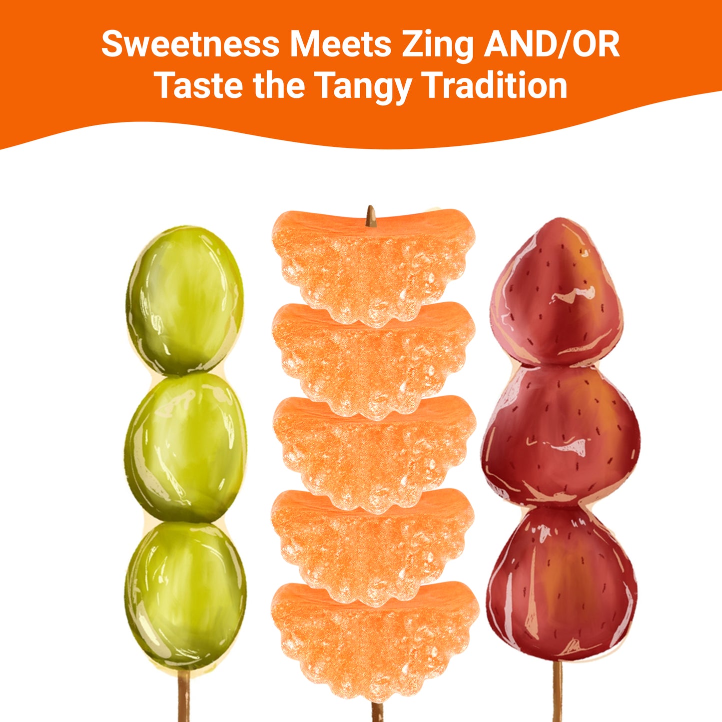 Orange Slices Candy - 2 Pound Bulk Bag (Approx 70 Count) Orange Jelly Candy, Nostalgic Fruit Slices Candies for Office Bowls, Buffets, Snacking and More