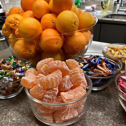 Orange Slices Candy - 2 Pound Bulk Bag (Approx 70 Count) Orange Jelly Candy, Nostalgic Fruit Slices Candies for Office Bowls, Buffets, Snacking and More
