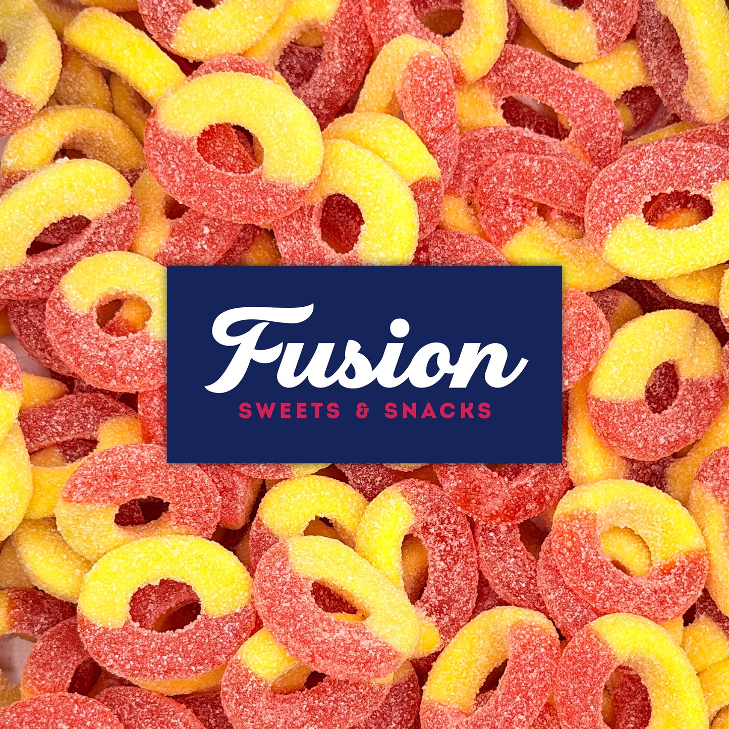 Peach Rings Gummy Candy 1 lb – Soft Chewy Sweet & Sour Gummies Bulk Bag, Juicy Peach Rings Bulk For Snacking, Party Treats & Candy Bowls