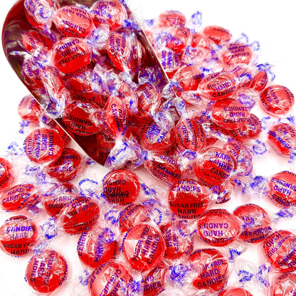 Sugar Free Cinnamon Hard Candy Arcor- 1lb Bulk Bag (Approx. 80 pieces), Individually Wrapped | Premium Sugar Free Cinnamon Candy | Delicious Cinnamon Candy Sugar Free Treats