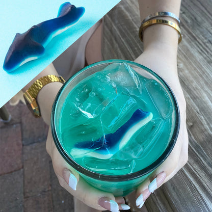 Blue Raspberry Gummy Sharks – 1 Pound Bag Soft Chewy Shark Gummy Candy, Blue Candy Sharks For Parties, Ocean-Theme Snacks, Sour Gummies Lovers, And More