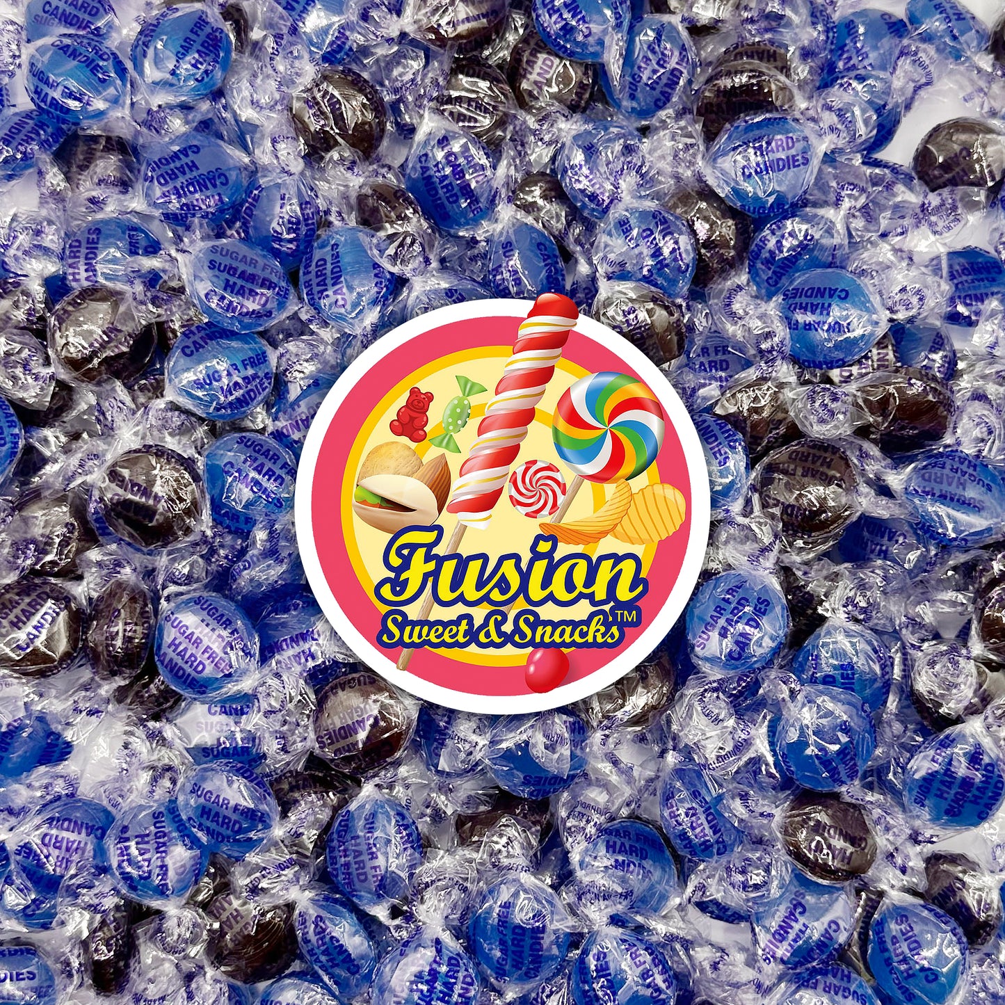 Sugar Free Mixed Berry Hard Candy – 1 lb Bulk Bag, Individually Wrapped Keto & Diabetic‑Friendly Low‑Carb Zero Sugar Gourmet Flavored Discs