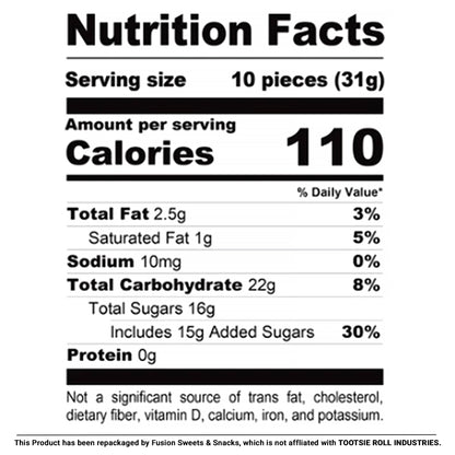 Tootsie Roll Midgees - Individually Wrapped - 1 Pound Bag of Chewy Chocolate Candy Delight - Gluten Free Candies