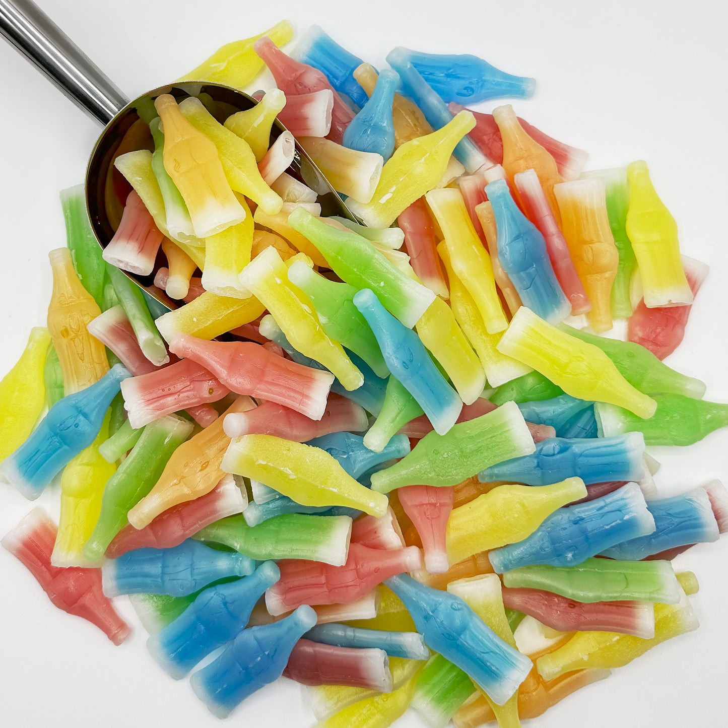 Wax Bottle Candy Drinks, 1 Pound Bag - Retro Wax Candy Bottles, Liquid Filled - Variety Flavor Nip Candy Juice - Classic Wax Candy for Old School Candy Lovers