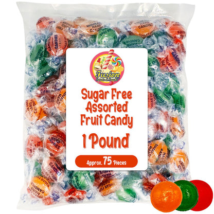 Sugar Free Lemon Drops - Arcor 2lb Bulk Bag of Sugar Free Hard Candy - Delicious Sugar Free Lemon Drops Hard Candy Individually Wrapped for Freshness - Keto and Diabetic Friendly