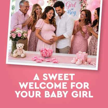 Baby Girl Buttermints - 100 Count - Baby Shower Butter Mints - Baby Shower Candy