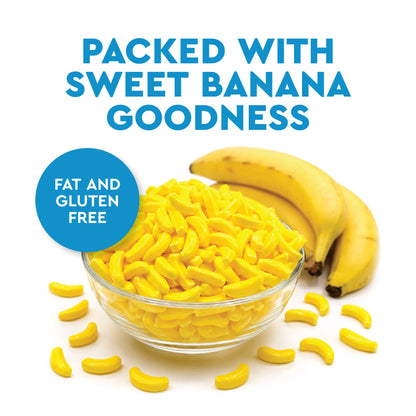 Bananarama Banana Candy – 2 LB Bulk Banana Flavored Hard Candy – Yellow Banana Candies – Candy Bananas for Gumball Machine Refills, Buffets, Party Favors, Gifts & More