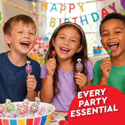 Blow Pops Lollipops – 1 lb Bulk Bag, Assorted Fruit Flavors with Bubble Gum Center
