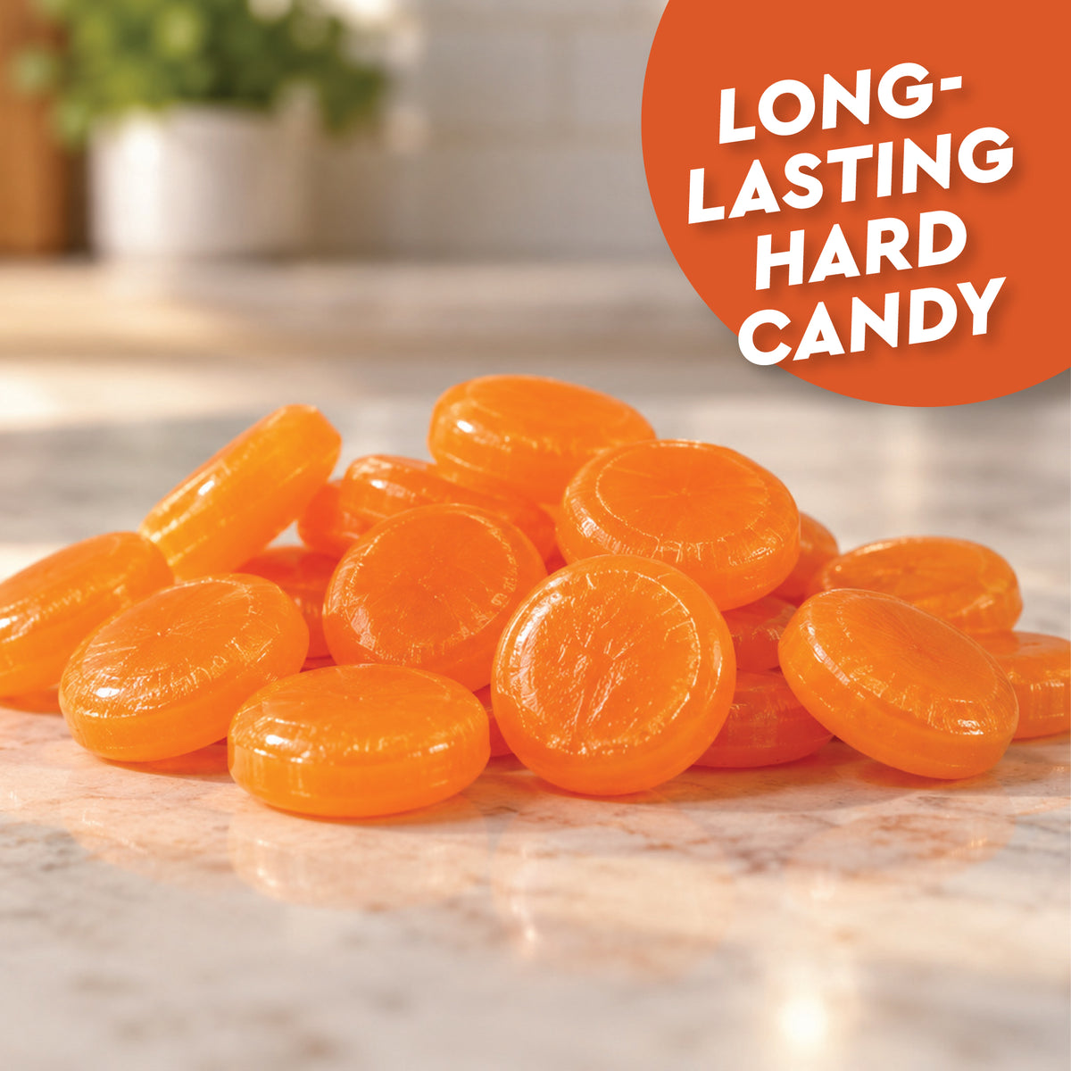 Butterscotch Discs Hard Candy, 1 Pound Bag, Individually Wrapped | Old-Fashioned Butterscotch Hard Candy with Rich Buttery Flavor, Perfect for Candy Bowls, Parties, Offices & Everyday Snacking