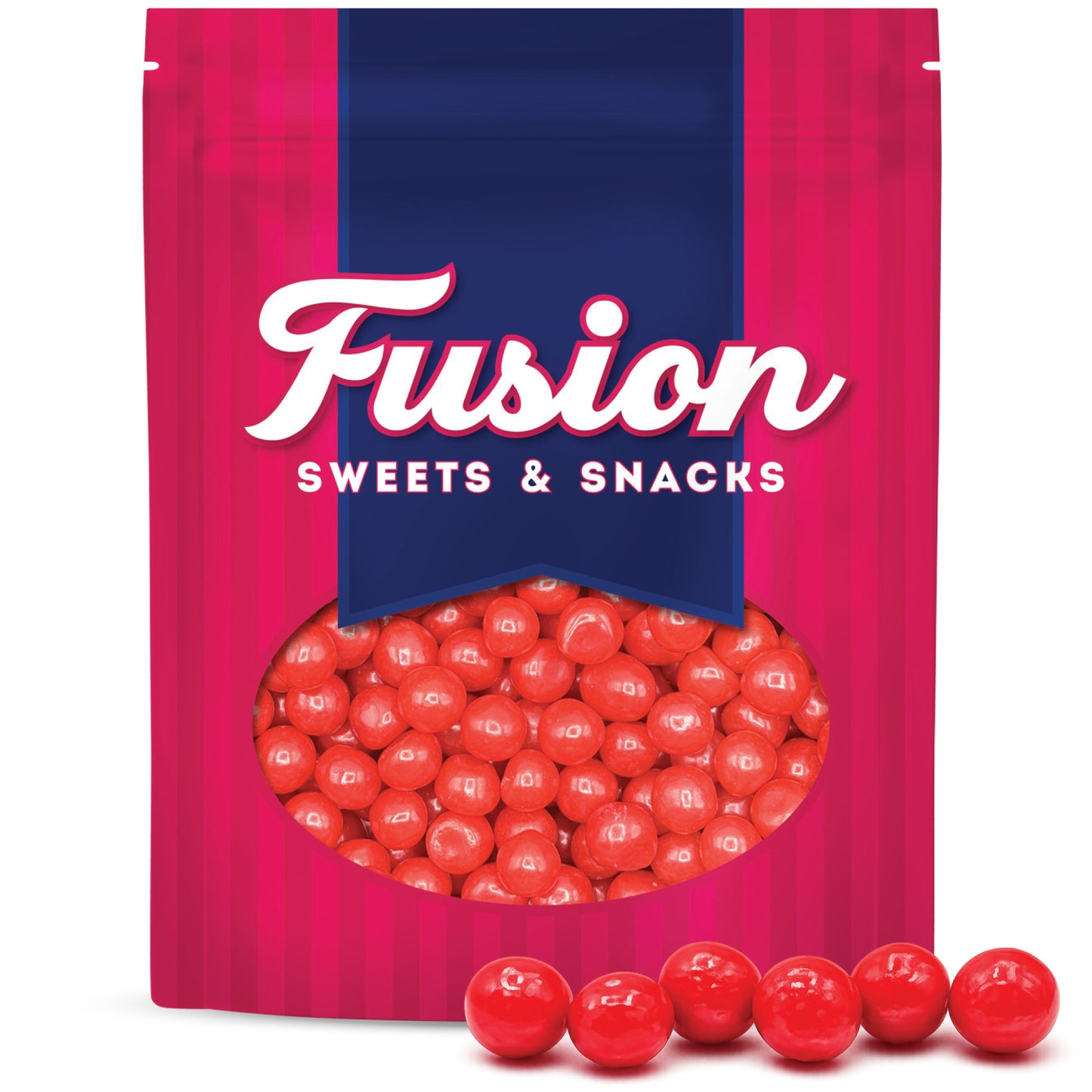 Cherry Sours Candy, 1 Pounds Bulk Cherry Candies - Chewy Candy Balls, Red Sour Balls, Tangy Christmas Candies