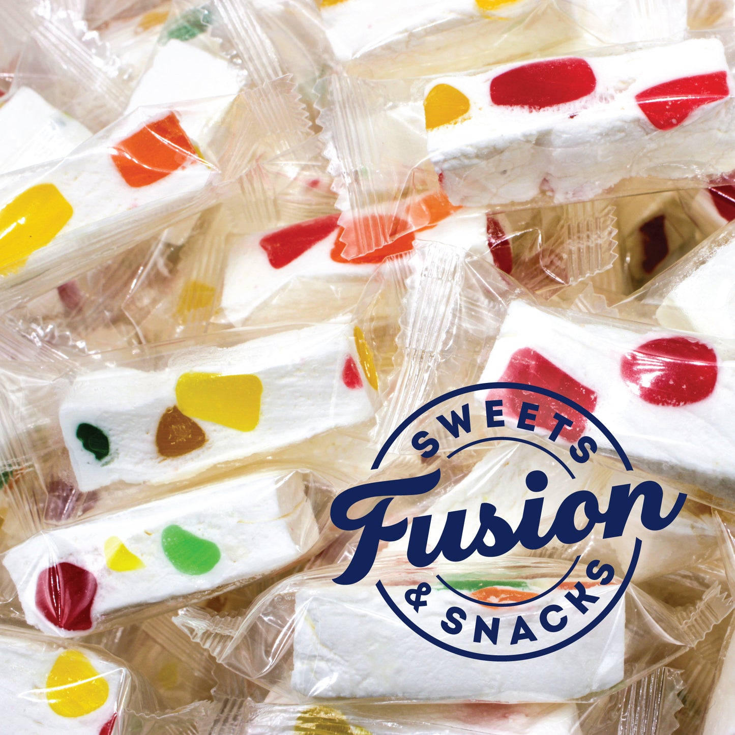 Jujube Nougat Candy - 12 Ounces (Approx. 35 Pieces) - Soft Chewy Fruit Jelly Pieces, Individually Wrapped, Classic Old Fashioned Treat, Easter Egg Fillers, Christmas Stocking Stuffers, Nostalgic Bulk Mix