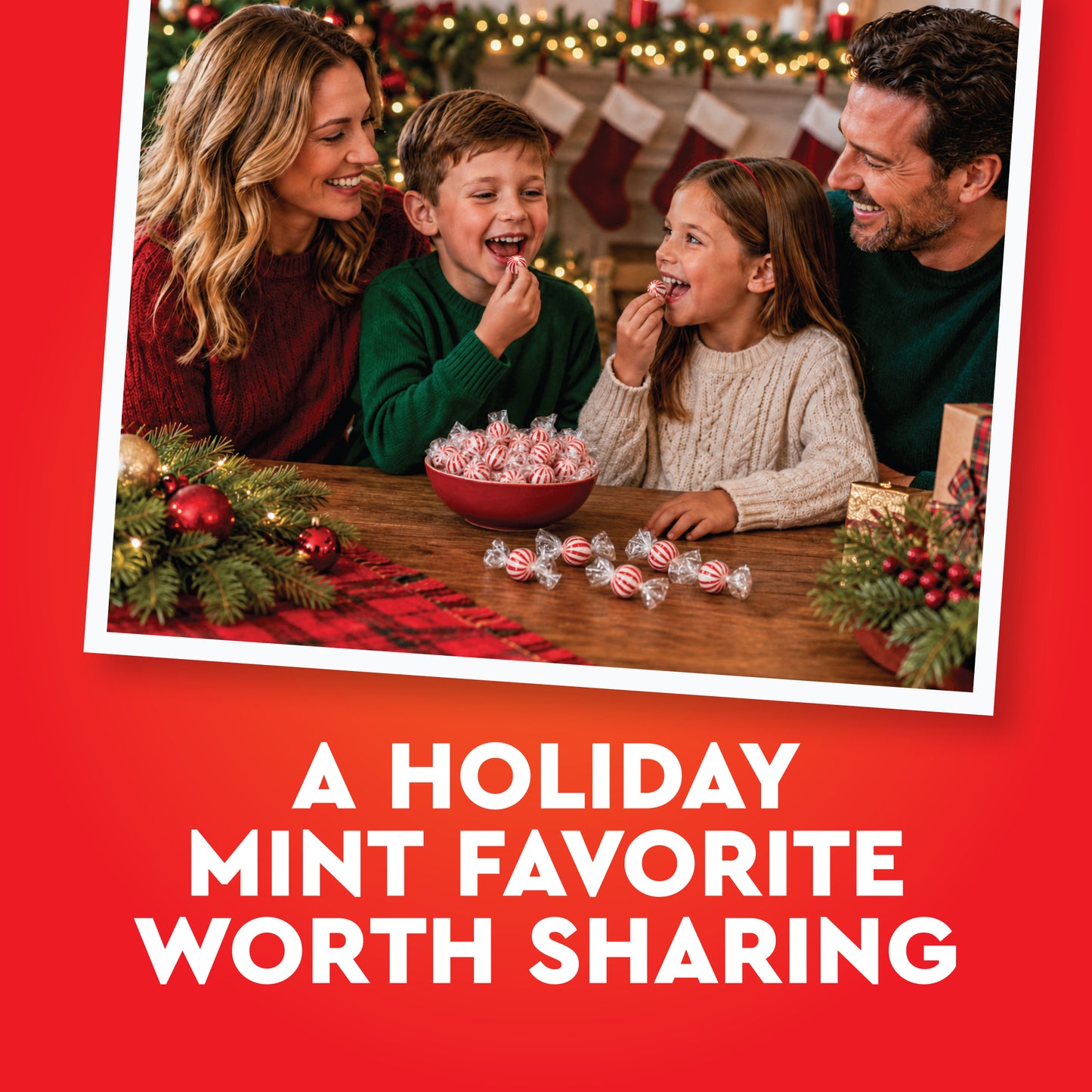 Jumbo Peppermint Balls Hard Candy - Individually Wrapped - 2 Pounds - Peppermints Bulk - Old Fashioned Hard Peppermint Candy Individually Wrapped For Holidays & More