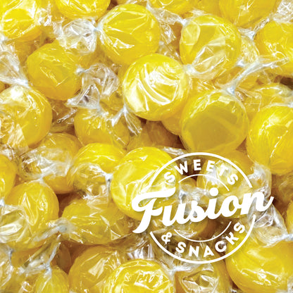 Lemon Drops Hard Candy Old Fashioned, 2 Pound Bulk Bag Individually Wrapped | Classic Lemon Candy, Tart Citrus Flavor, Traditional Yellow Hard Sweets, Gluten Free