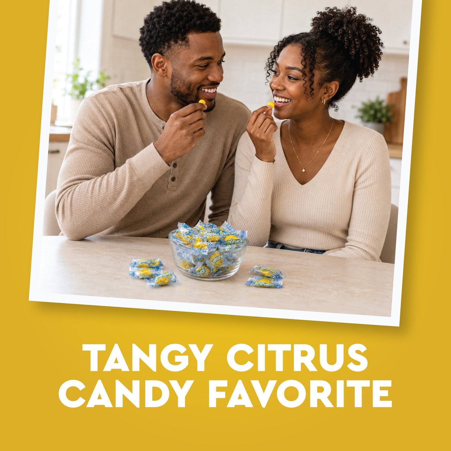 Lemonhead Candy - 1.5lb Bulk Bag, Individually Wrapped Original Lemon Head Hard Yellow Candies - The Perfect Candy For Parties, Movie Nights And Snacking