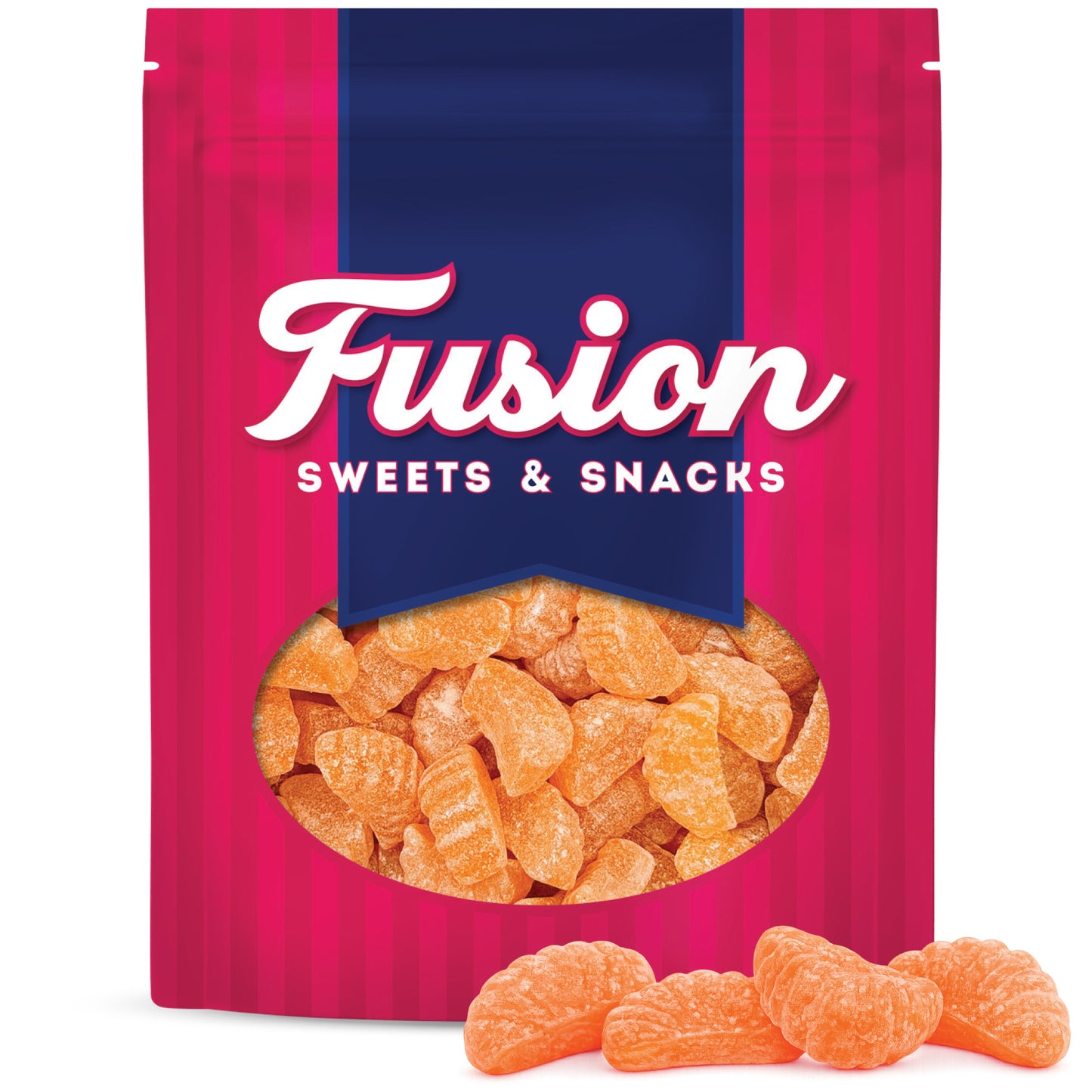 Orange Slices Candy - 2 Pound Bulk Bag (Approx 70 Count) Orange Jelly Candy, Nostalgic Fruit Slices Candies for Office Bowls, Buffets, Snacking and More