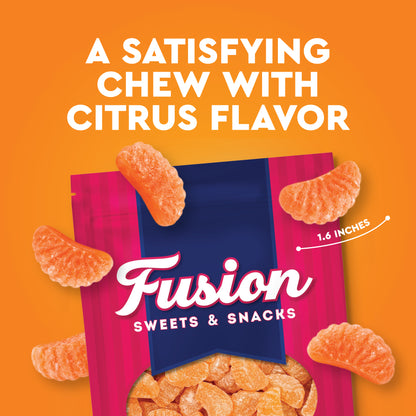 Orange Slices Candy - 2 Pound Bulk Bag (Approx 70 Count) Orange Jelly Candy, Nostalgic Fruit Slices Candies for Office Bowls, Buffets, Snacking and More